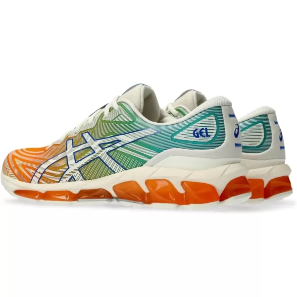 imageASICS Mens GelQuantum 360 VII Sportstyle ShoesWhiteBengal Orange