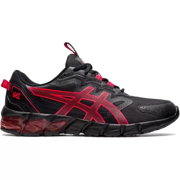 imageASICS Mens GelQuantum 90 3 Sportstyle ShoesBlackClassic Red