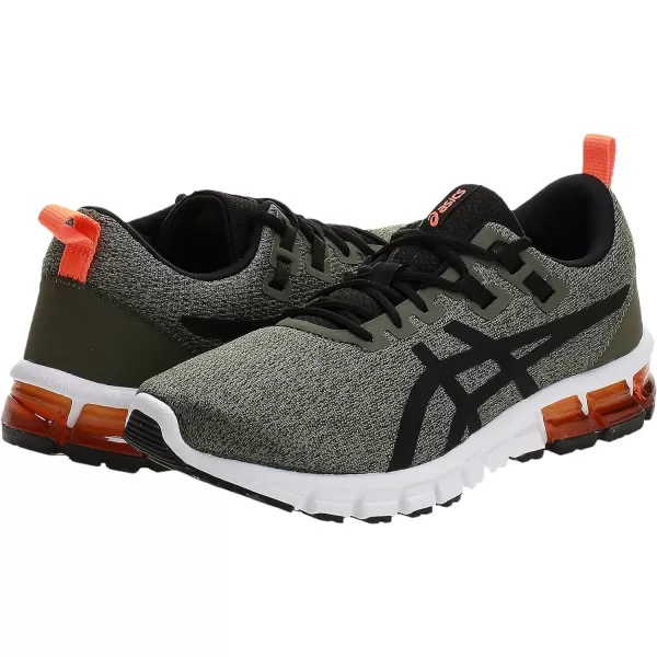 imageASICS Mens GelQuantum 90 Running ShoesOlive Canvas Black