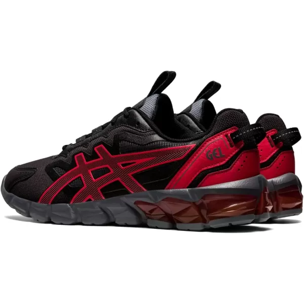 imageASICS Mens GelQuantum 90 Sportstyle ShoesBlackRed Alert