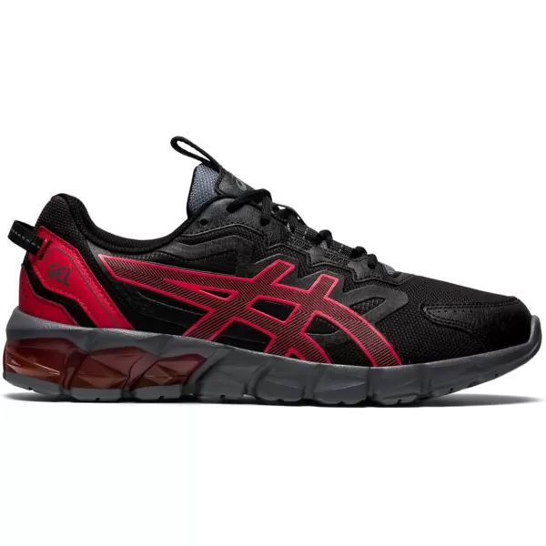 imageASICS Mens GelQuantum 90 Sportstyle ShoesBlackRed Alert