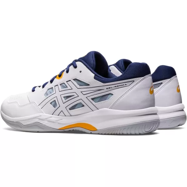 imageASICS Mens GelRENMA Pickleball ShoesWhiteDeep Ocean