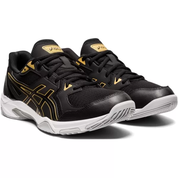 imageASICS Mens GelRocket 10 Indoor Court ShoesBlackPure Gold