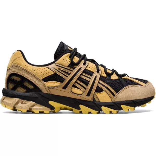 imageASICS Mens GelSonoma 1550 Sportstyle ShoesBlackDesert Camp