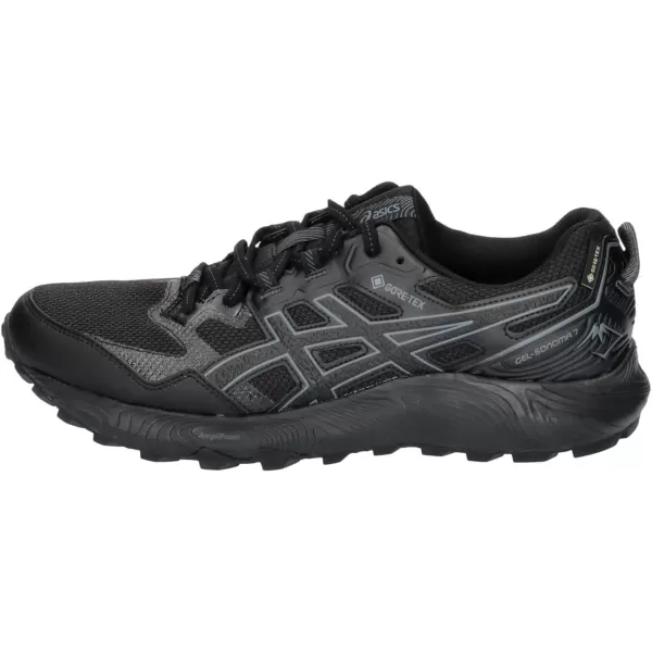 imageASICS Mens GelSonoma 7 GTX Running ShoesBlackCarrier Grey