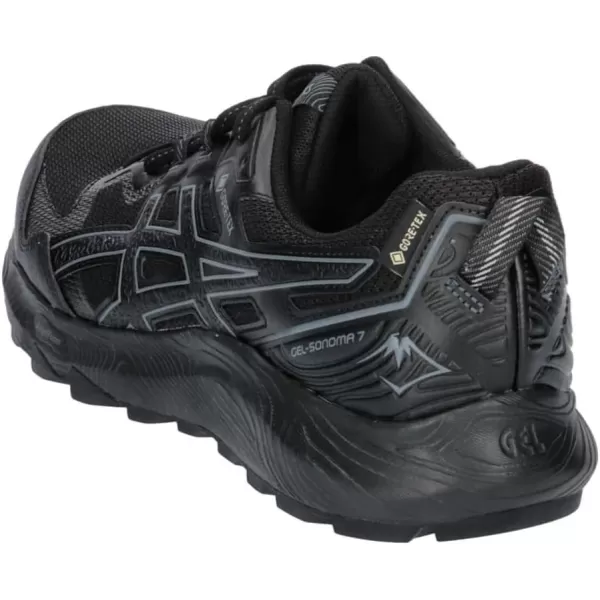 imageASICS Mens GelSonoma 7 GTX Running ShoesBlackCarrier Grey
