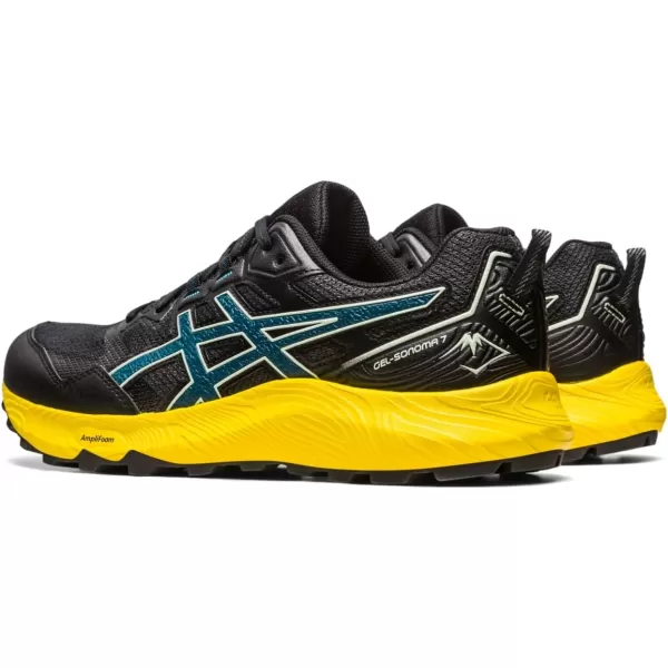 imageASICS Mens GelSonoma 7 Running ShoeGraphite GreyInk Teal