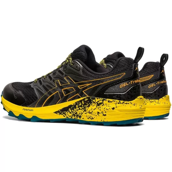 imageASICS Mens GelTrabuco 9 Running ShoesBlack Black Sandstorm