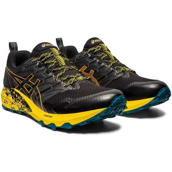 imageASICS Mens GelTrabuco 9 Running ShoesBlack Black Sandstorm