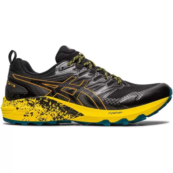 imageASICS Mens GelTrabuco 9 Running ShoesBlack Black Sandstorm