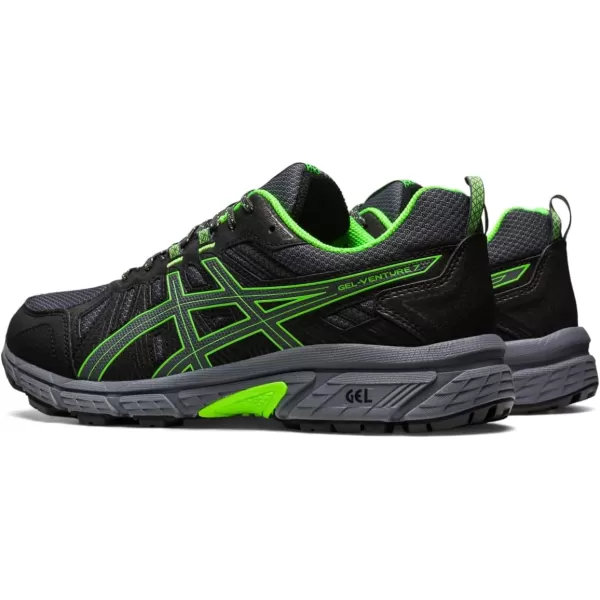 imageASICS Mens GelVenture 7 Running ShoesGraphite GreySheet Rock