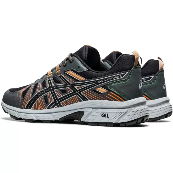 imageASICS Mens GelVenture 7Graphite GreyBlack
