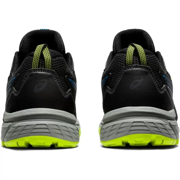 imageASICS Mens GelVenture 8 Running ShoesBlackDirectoire Blue