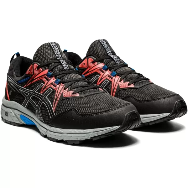 imageASICS Mens GelVenture 8 Running ShoesGraphite GreySheet Rock