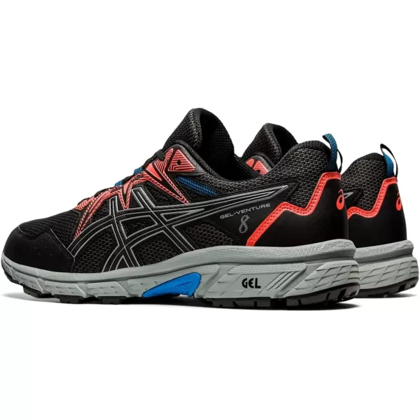imageASICS Mens GelVenture 8 Running ShoesGraphite GreySheet Rock