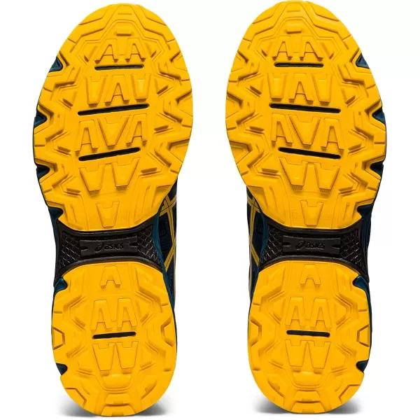 imageASICS Mens GelVenture 8 Running ShoesMako BlueSaffron