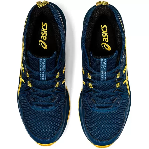 imageASICS Mens GelVenture 8 Running ShoesMako BlueSaffron