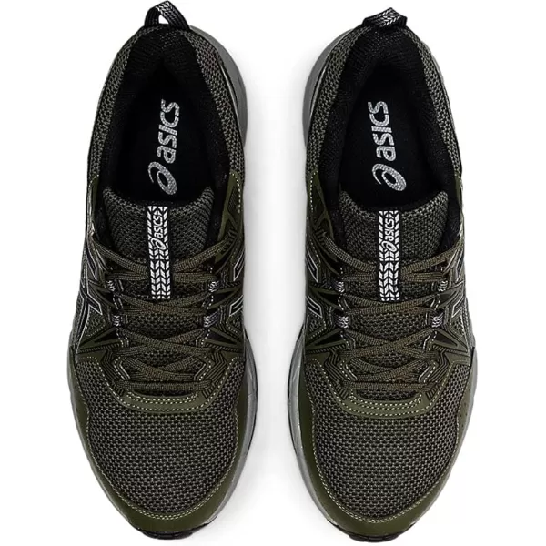 imageASICS Mens GelVenture 8 Running ShoesOlive CanvasBlack