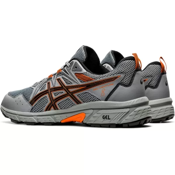 imageASICS Mens GelVenture 8 Running ShoesSheet RockHabanero