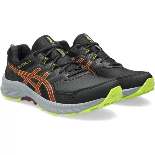 imageASICS Mens GelVenture 9 ShoesBlackAntique Red
