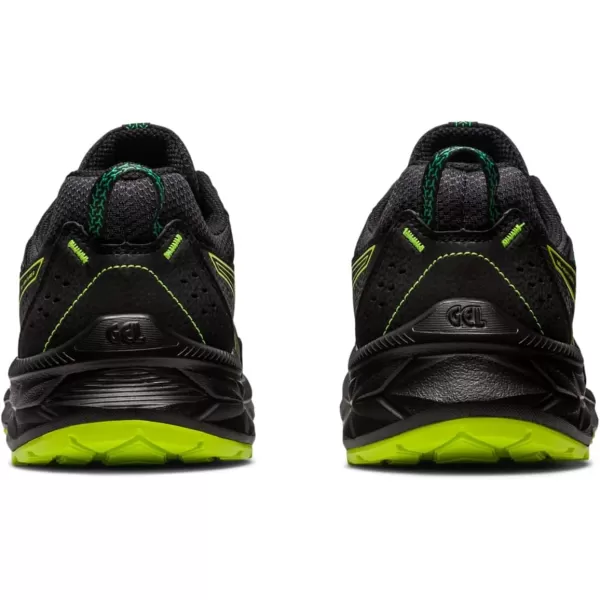 imageASICS Mens GelVenture 9 ShoesBlackLime Zest