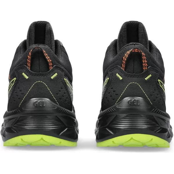 imageASICS Mens GelVenture 9 ShoesBlackNeon Lime