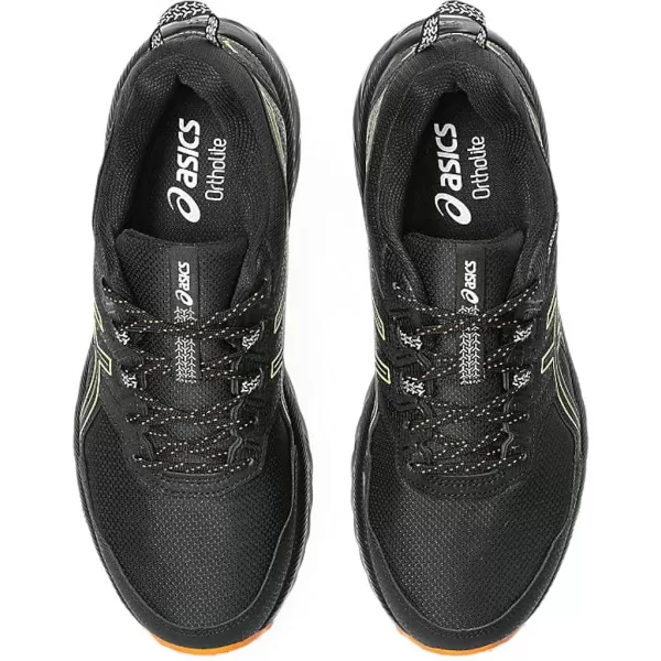 imageASICS Mens GelVenture 9 ShoesBlackNeon Lime