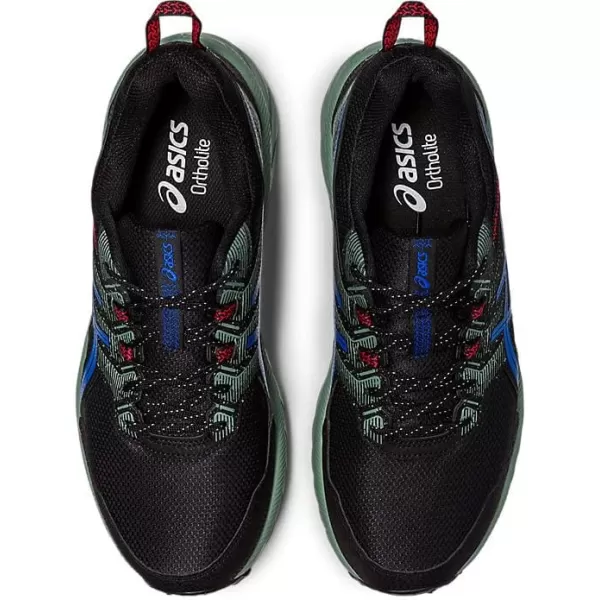 imageASICS Mens GelVenture 9 ShoesBlackTuna Blue