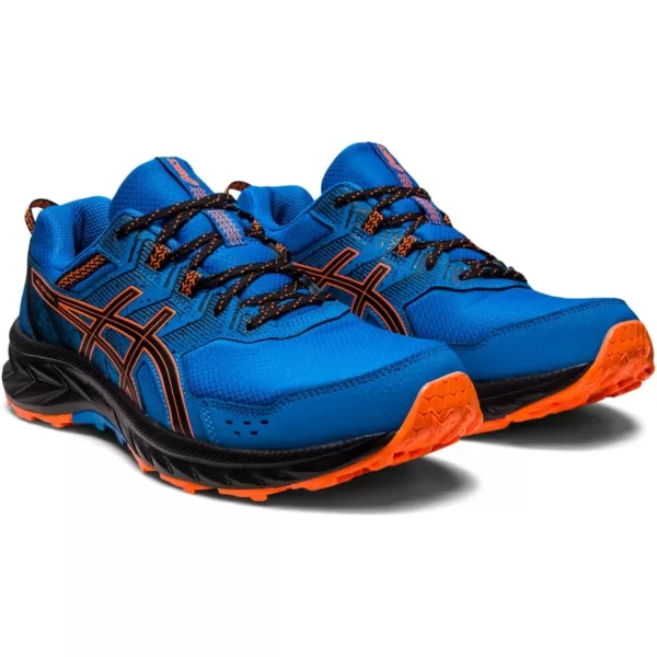 imageASICS Mens GelVenture 9 ShoesDirectoire BlueShocking Orange