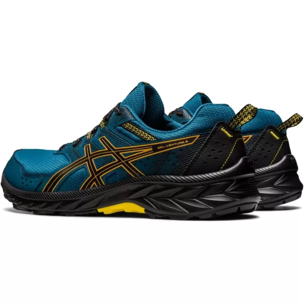 imageASICS Mens GelVenture 9 ShoesInk TealSandstorm