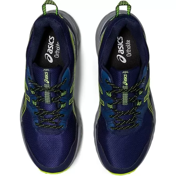 imageASICS Mens GelVenture 9 ShoesPeacoatSafety Yellow