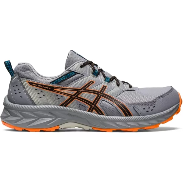 imageASICS Mens GelVenture 9 ShoesSheet RockSun Peach