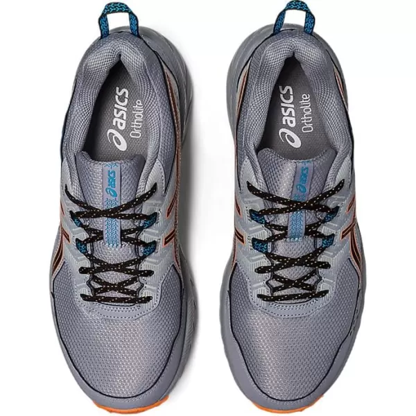 imageASICS Mens GelVenture 9 ShoesSheet RockSun Peach