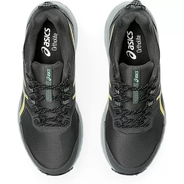 imageASICS Mens GelVenture 9 Waterproof Running ShoesGraphite GreyFaded Yellow