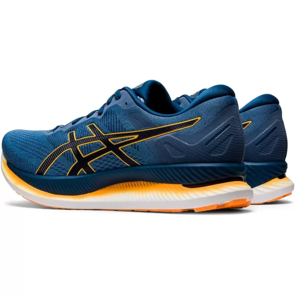 imageASICS Mens Glideride Running ShoesGrey FlossMako Blue