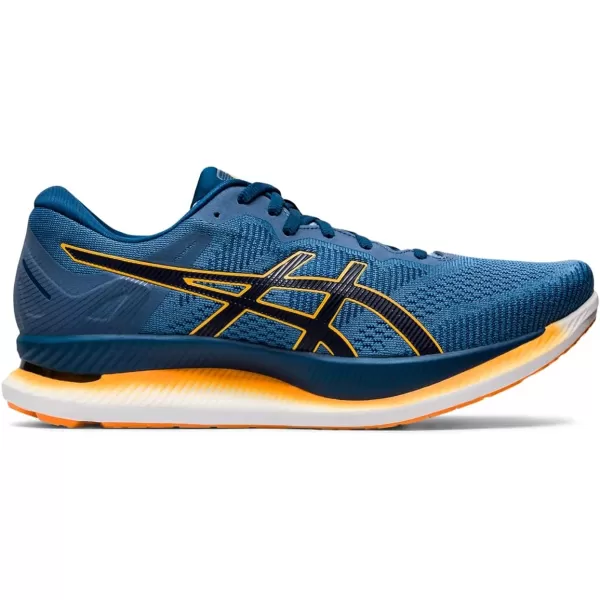 imageASICS Mens Glideride Running ShoesGrey FlossMako Blue