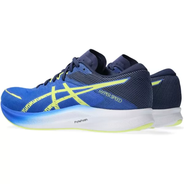 imageASICS Mens Hyper Speed 3 ShoesIllusion BlueGlow Yellow