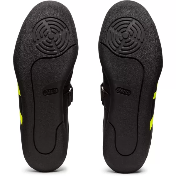 imageASICS Mens Hyper Throw 3 Track  Field ShoesBlackSafety Yellow