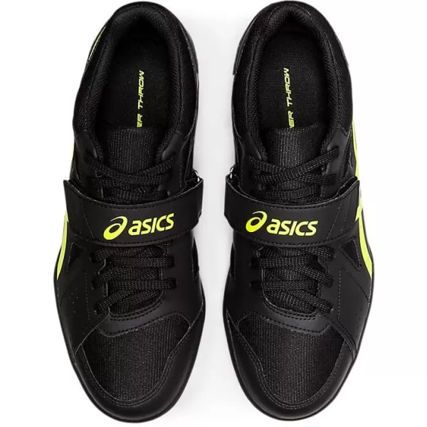 imageASICS Mens Hyper Throw 3 Track  Field ShoesBlackSafety Yellow