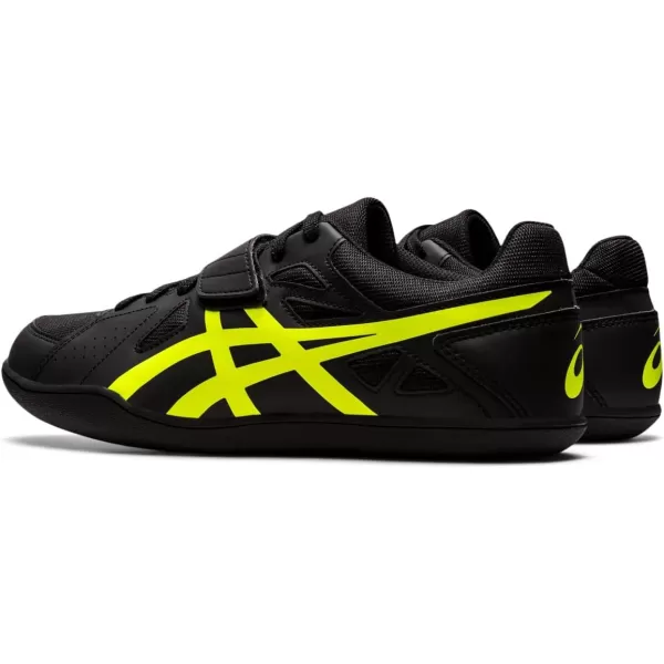 imageASICS Mens Hyper Throw 3 Track  Field ShoesBlackSafety Yellow