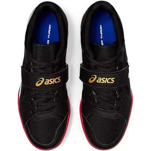 imageASICS Mens Hyper Throw 3 Track  Field ShoesBlackWhite