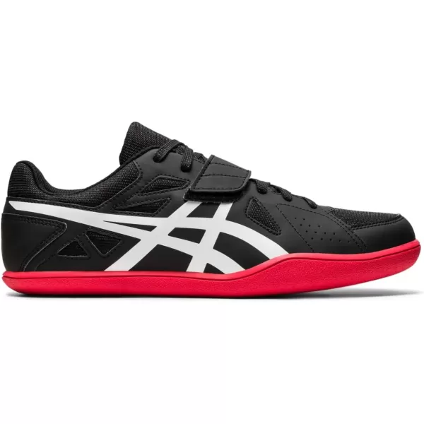 imageASICS Mens Hyper Throw 3 Track  Field ShoesBlackWhite