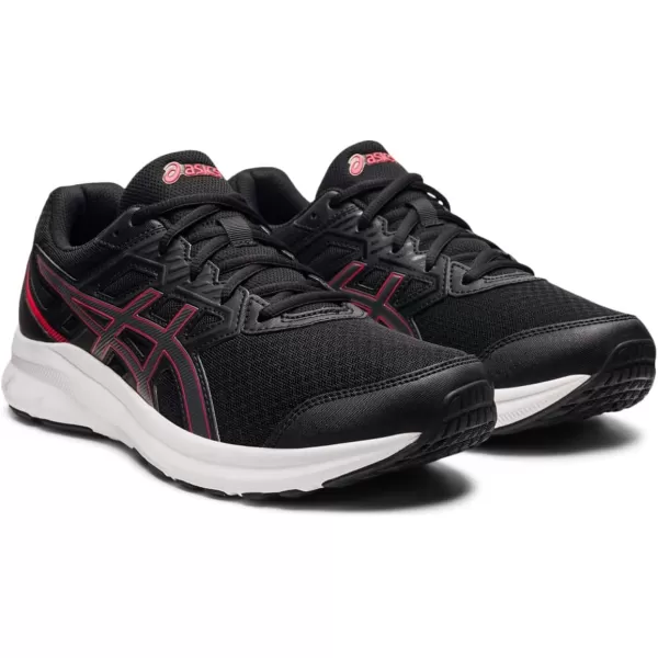 imageASICS Mens JOLT 3 Running ShoesBlackElectric Red