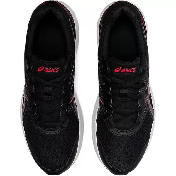 imageASICS Mens JOLT 3 Running ShoesBlackElectric Red