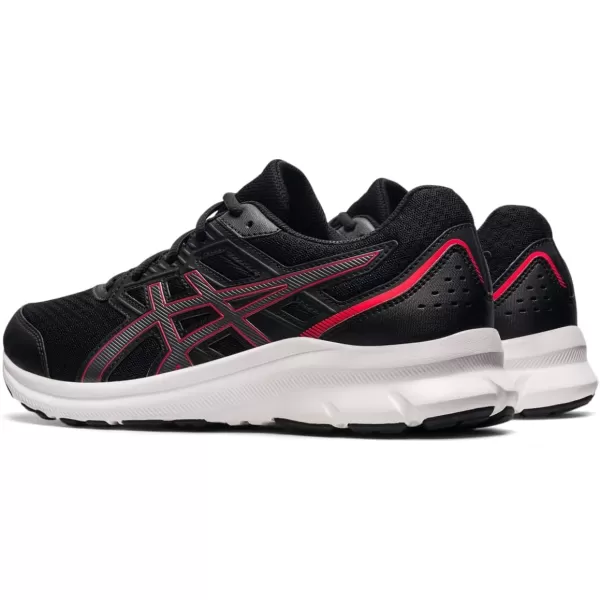 imageASICS Mens JOLT 3 Running ShoesBlackElectric Red