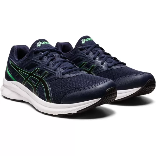imageASICS Mens JOLT 3 Running ShoesMidnightNew Leaf
