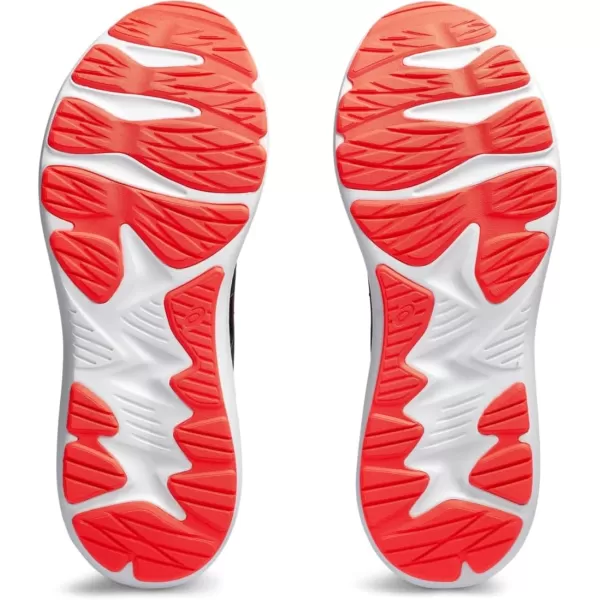 imageASICS Mens JOLT 4 4E Running ShoesBlack Sunrise Red