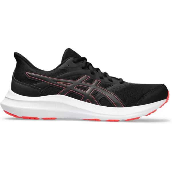 imageASICS Mens JOLT 4 4E Running ShoesBlack Sunrise Red