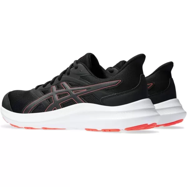 imageASICS Mens JOLT 4 4E Running ShoesBlack Sunrise Red