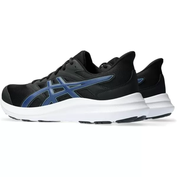 imageASICS Mens JOLT 4 4E Running ShoesBlackBlue Expanse